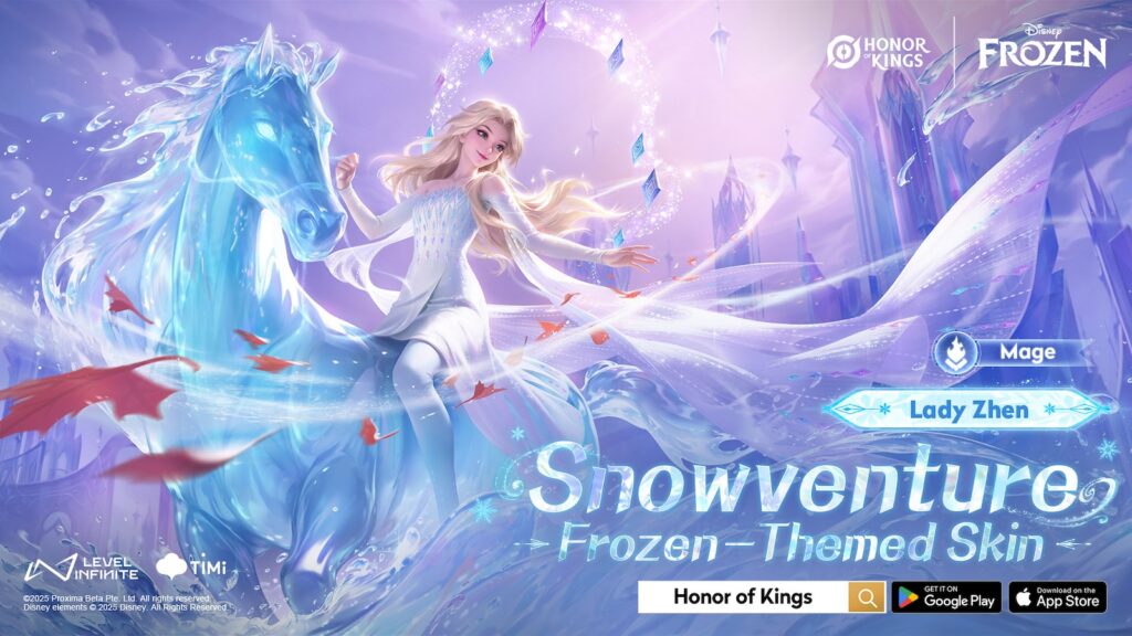 Cek Review HOK x Frozen Skin Elsa Anna Resale Rilis
